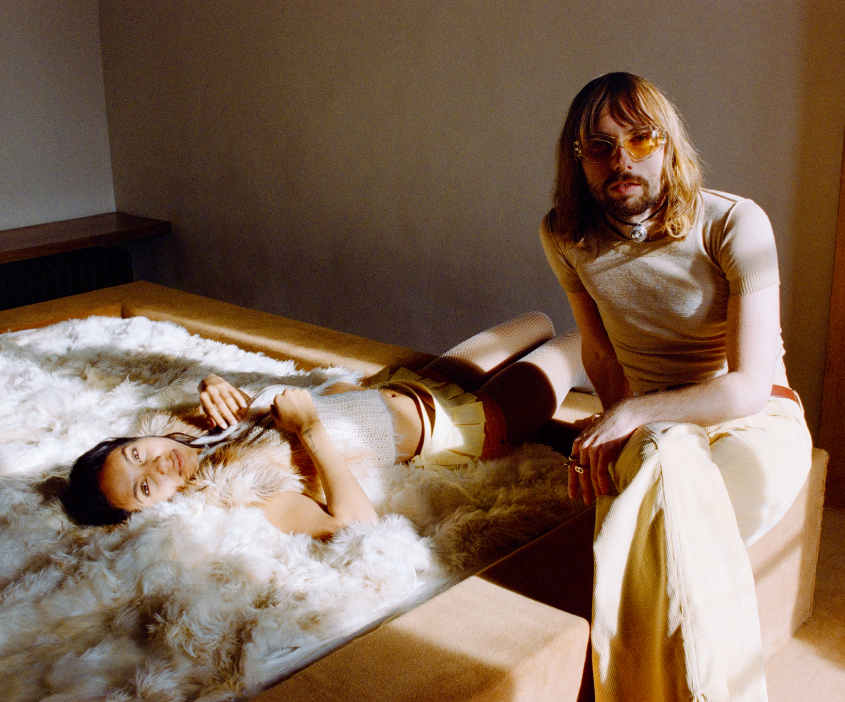 French-born artist Lewis OfMan shares his second full-length album 'Cristal Medium Blue'