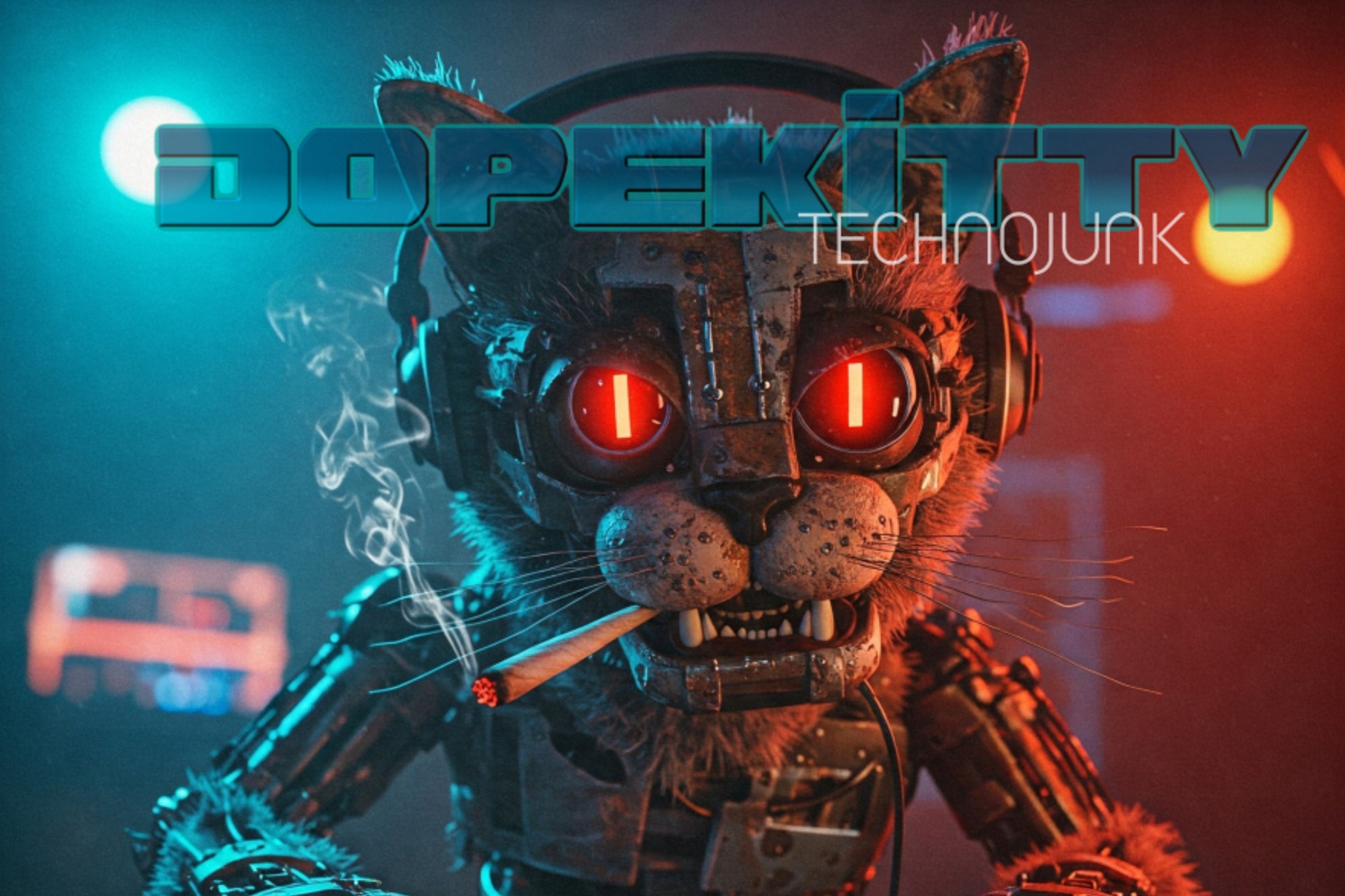 DOPEKITTY Is Unearthing Retro Techno's Gems like ‘technojunk’