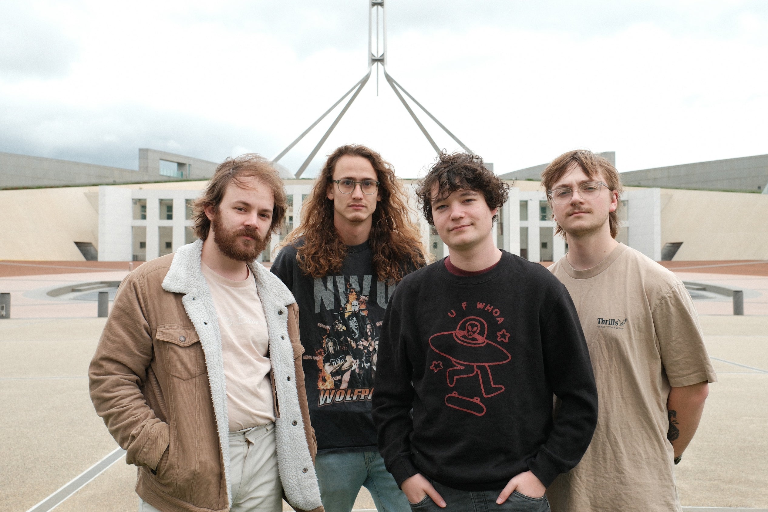 Cardboard Cutouts Release Debut Record 'Politics and Footy Tips'
